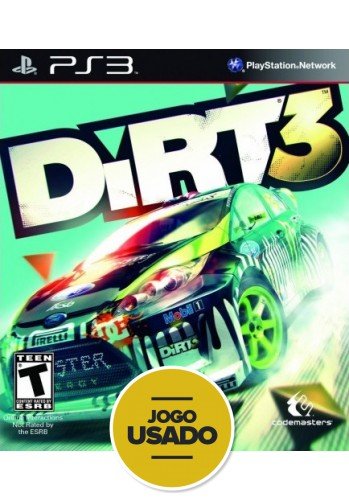 Dirt 3 - PS3 ( Usado )